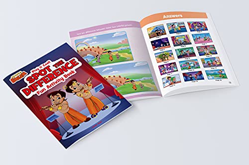 Chhota Bheem - Play It Cool! Spot The Difference : Fun Activity Book
