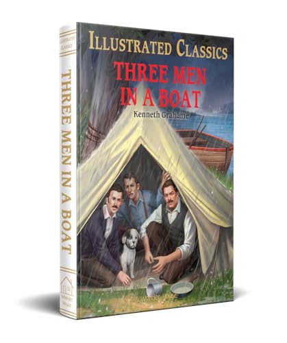 Three Men in a Boat : illustrated Abridged Children Classics English Novel with Review Questions (Illustrated Classics)