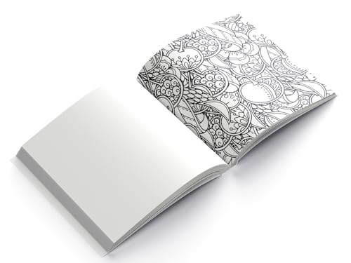 Nature Doodle Coloring Book: Coloring Book With Tear Out Sheets