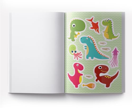 My First Dinosaurs Sticker Book: My first sticker books [Paperback] Wonder House Books