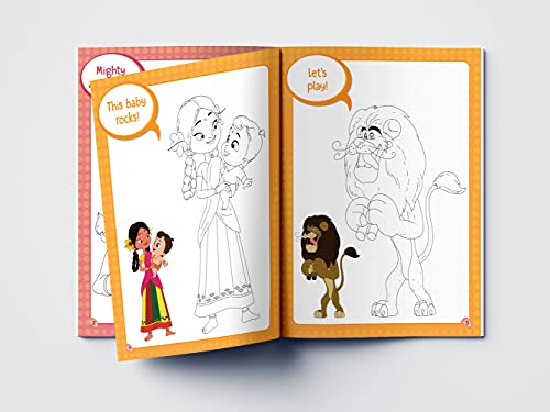Mighty Little Bheem - Let's Play Outside : Copy Coloring Book