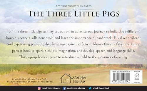 Three Little Pigs: My First Pop-Up Fairy Tales