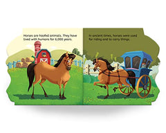 Horse: Animal Picture Book (My First Shaped Board Books)