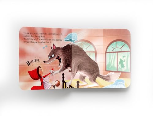 5 Minutes Fairy tales The Red Riding Hood : Abridged Fairy Tales For Children (Padded Board Books)