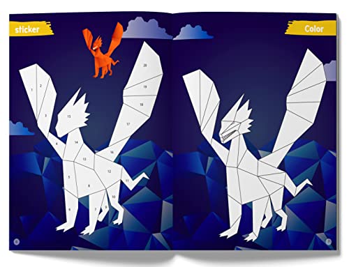 Dragon Adventure (Color with Sticker)