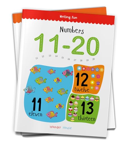Numbers 1-10: Write and Practice Numbers 1 to 10 (Writing Fun) [Paperback] Wonder House Books Editorial