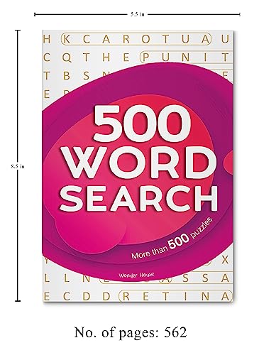 500 Word Search Bind-Up
