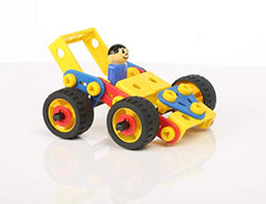 Mechanix Plastic Cars-3, Stem Educational Toy, Building And Construction Set for Boys And Girls Age 5+