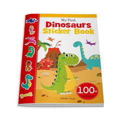 My First Dinosaurs Sticker Book: My first sticker books [Paperback] Wonder House Books