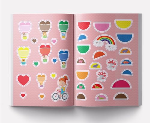 My First Shapes and Colours Sticker Book: Exciting Sticker Book With 100 Stickers [Paperback] Wonder House Books