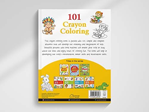 101 Crayon Coloring (101 Fun Activities)