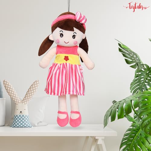 Cute Super Soft Stuffed Doll Medium Size 60cm, Cuddly Squishy Dolls, Plush Toy for Baby Girls, Spark Imaginative Play, Safe & Fun Gift for Kids, Perfect for Playtime & Cuddling (Rani)