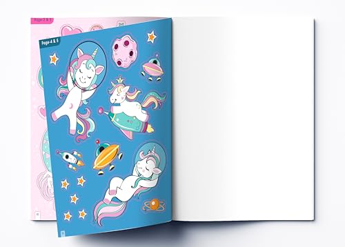 Unicorn World: Reusable Sticker Book