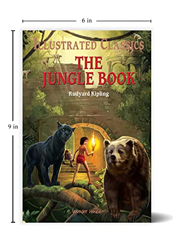Illustrated Classics - The Jungle Book: Abridged Novels With Review Questions