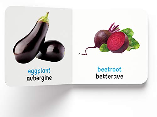 My First Book of Vegetables - Légumes: My First English - French Board Book (English and French Edition)