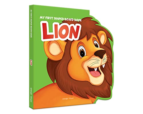 Lion: Animal Picture Book (My First Shaped Board Books)