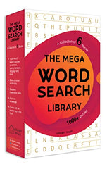 The Mega Word Search Library: Gift Boxset For Kids (A Collection of 6 Books)
