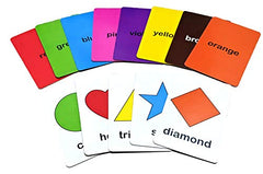 My First Flash Cards Colors And Shapes: 30 Early Learning Flash Cards For Kids