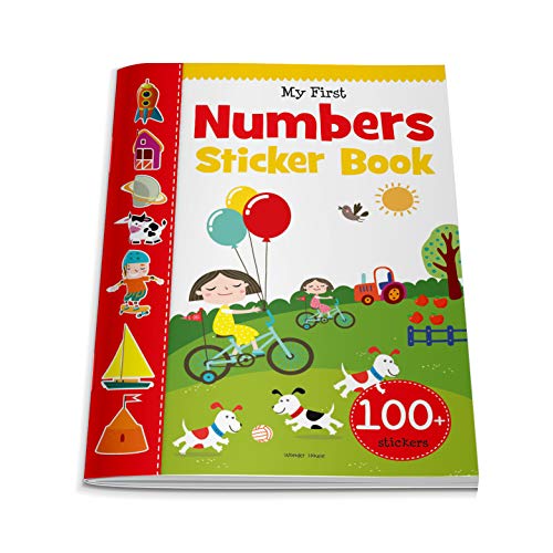 My First Numbers Sticker Book: Exciting Sticker Book With 100 Stickers [Paperback] Wonder House Books