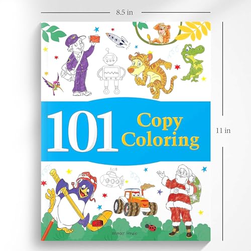 101 Copy Coloring (101 Fun Activities)