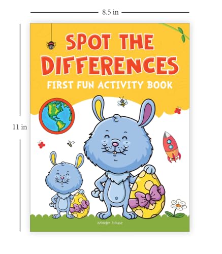 Spot The Difference : First Fun Activity Books For Kids