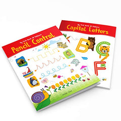 My First Super Boxset of Pencil Control and Patterns: Pack of 4 interactive activity books to practice Patterns, Numbers and Alphabet
