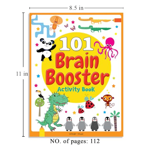 101 Brain Booster Activity Book : Fun Activity Book For Children (101 Fun Activities)