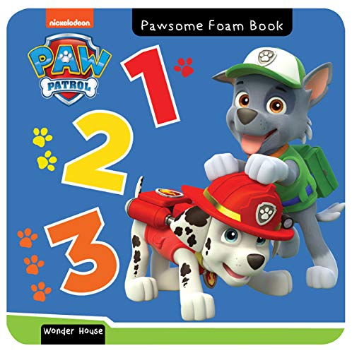 Pawsome 123 Number Foam Books for Toddlers Paw Patrol Books (Ages 0 to 3 Years)