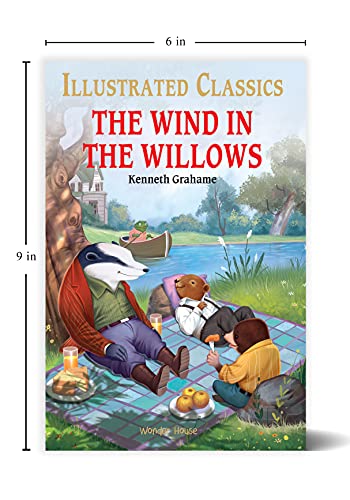 The Wind in the Willows : illustrated Abridged Children Classics English Novel with Review Questions (Illustrated Classics)