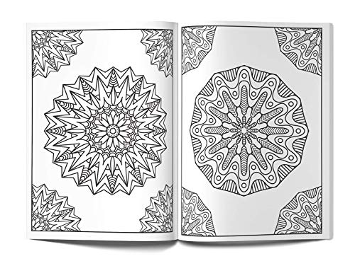 Relaxing Mandala For Kids: Coloring Book To Improve Concentration And Relaxation