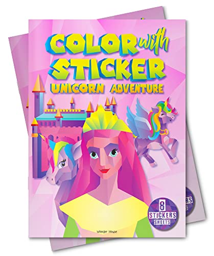 Unicorn Adventure (Color with Sticker)