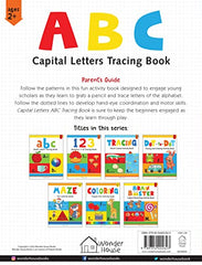 ABC: Capital Letters: Tracing Book For Kids (Preschool Activity Books)