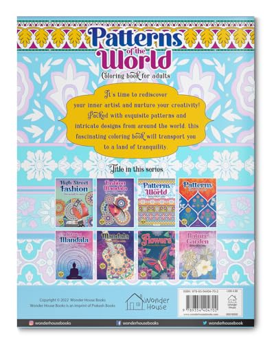 Patterns Of The World: Coloring Book For Adults
