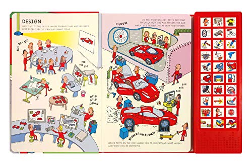 Ferrari Roaring Book Illustrated Sound Board Book