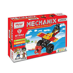 Mechanix Junior Construction Toy Building Blocks DIY Toy for Boys and Girls Age 7+