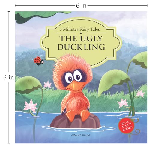 5 Minutes Fairy tales The Ugly Duckling : Abridged Fairy Tales For Children (Padded Board Books)