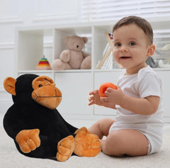 Kong Monkey Plush Toy (38 cm), Cute and Huggable Animal Stuffed Toy, Soft and Cuddly for Kids, Boys, and Girls - Best Birthday Gift Idea