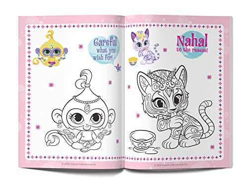 Genie Joy: Coloring Book for Kids (Shimmer & Shine)