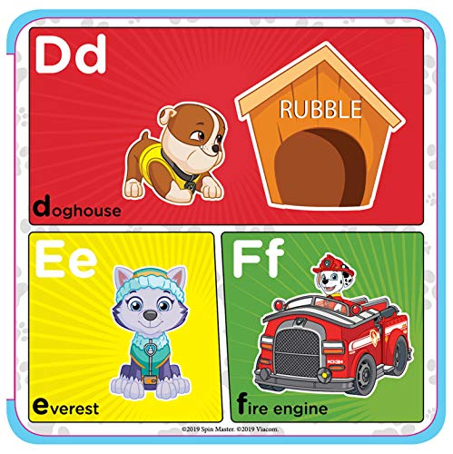 Pawsome ABC Foam Books for Toddlers Paw Patrol Books (Ages 0 to 3 Years)