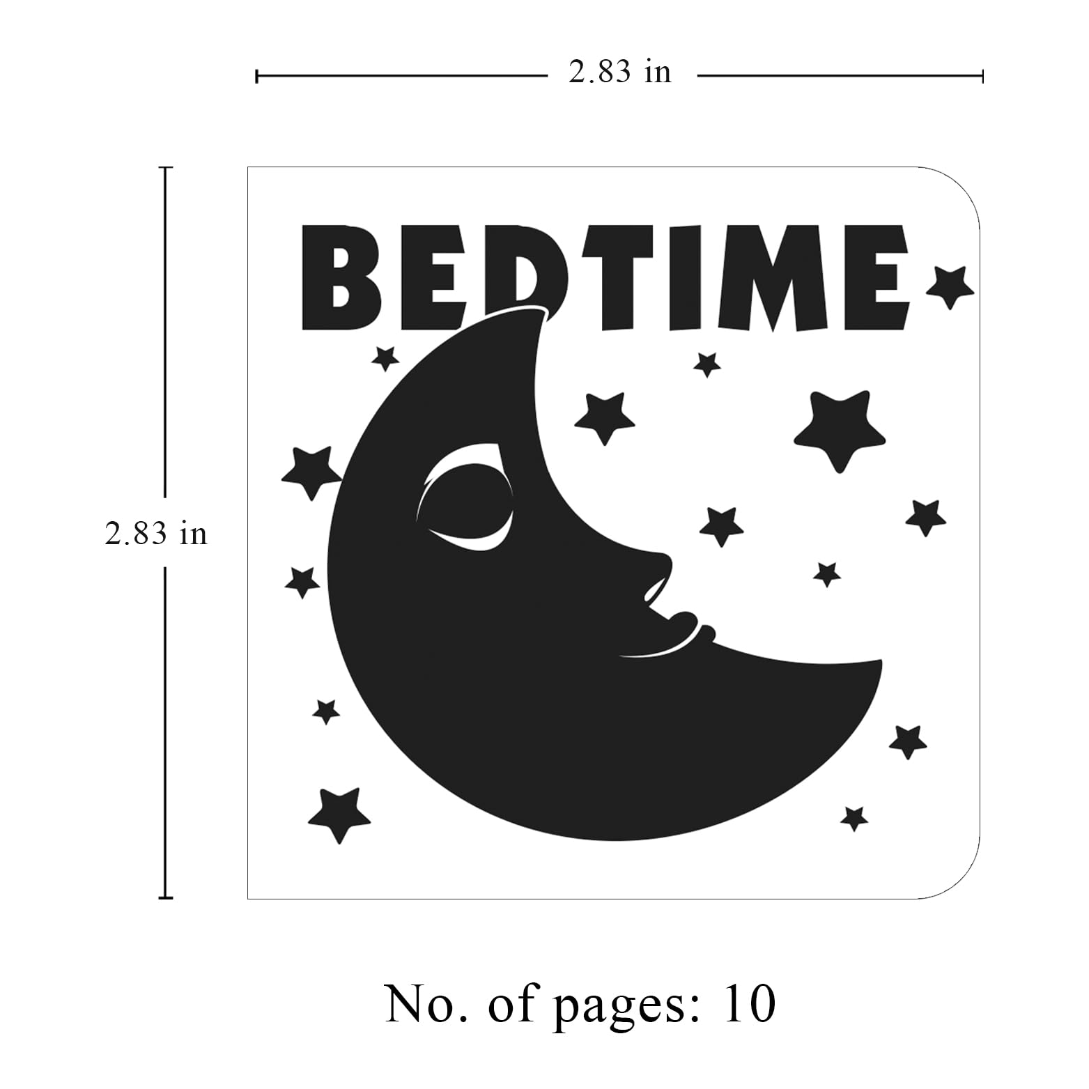 Baby’s First High Contrast Board Book: Bedtime (High Contrast Board Books)