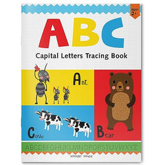 ABC: Capital Letters: Tracing Book For Kids (Preschool Activity Books)