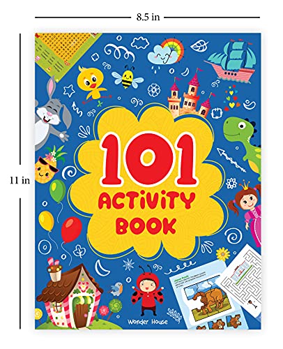 101 Activity Book (Logical Reasoning And Brain Puzzles) (101 Fun Activities)