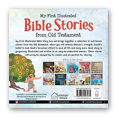 My First Illustrated Bible Stories from Old Testament: Boxed Set of 10 (My First Bible Stories)