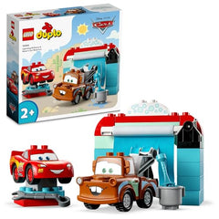 LEGO DUPLO ǀ Disney and Pixar’s Cars Lightning McQueen & Mater’s Car Wash Fun 10996 (29 Pieces)