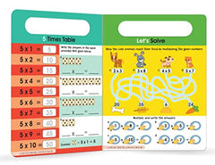 My Big Wipe And Clean Book of Times Tables for Kids: Fun With Maths