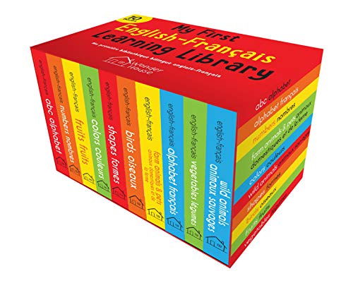My First English-Français Learning Library (Ma première bibliothèque bilingue anglais-français): Boxset of 10 English (English and French Edition)