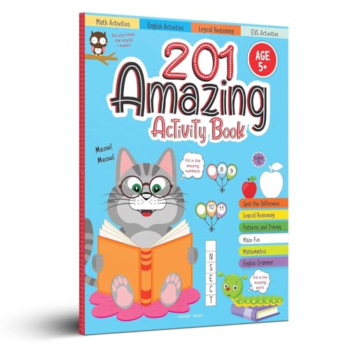 201 Amazing Activity Book: Fun Activities and Puzzles