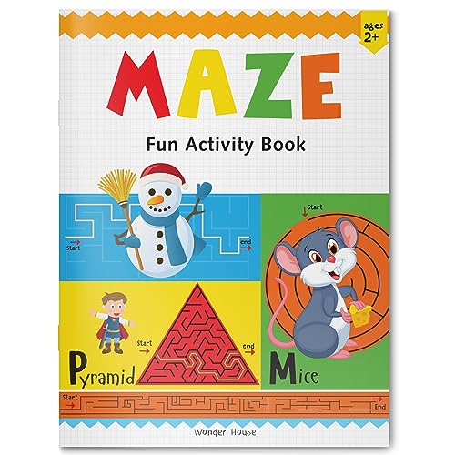 Maze: Fun Activity Book (Preschool Activity Books)