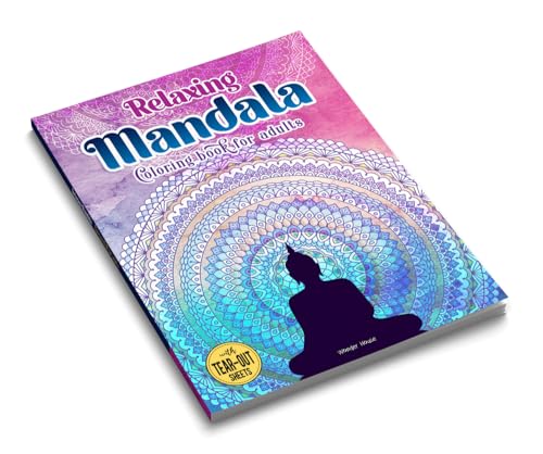 Relaxing Mandala: Coloring Book For Adults