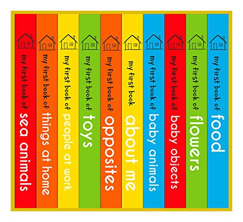 My First Library Pack 2 : Boxset of 10 Board Books for Kids
